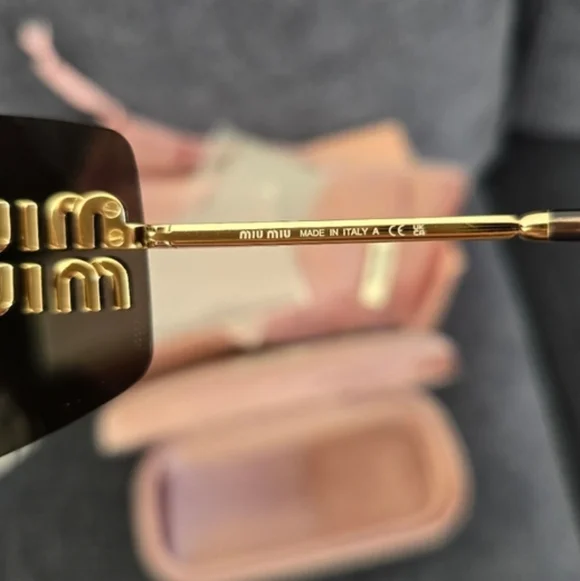 Miu Miu Slate Gray 54ys Sunglasses - Picture 2 of 6